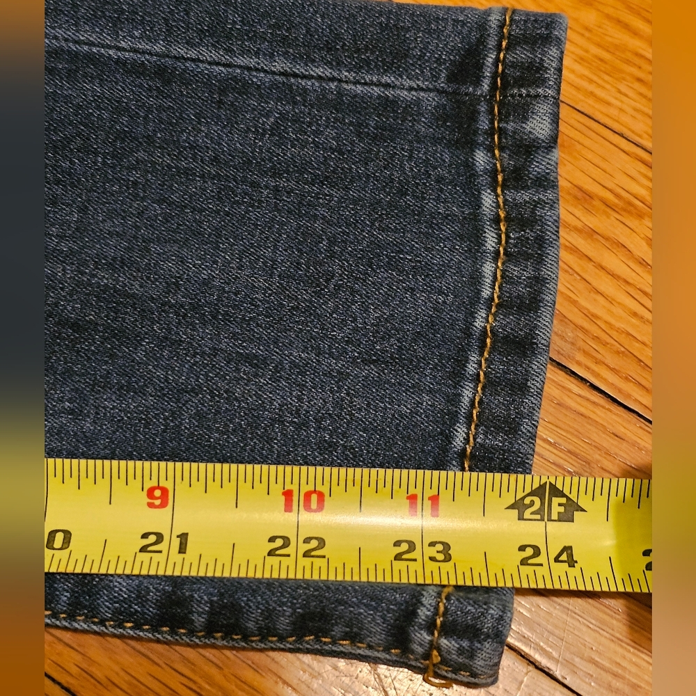 Judy Blue Capri Jeans Stretch Blue Women's Size  27 - Picture 11 of 12